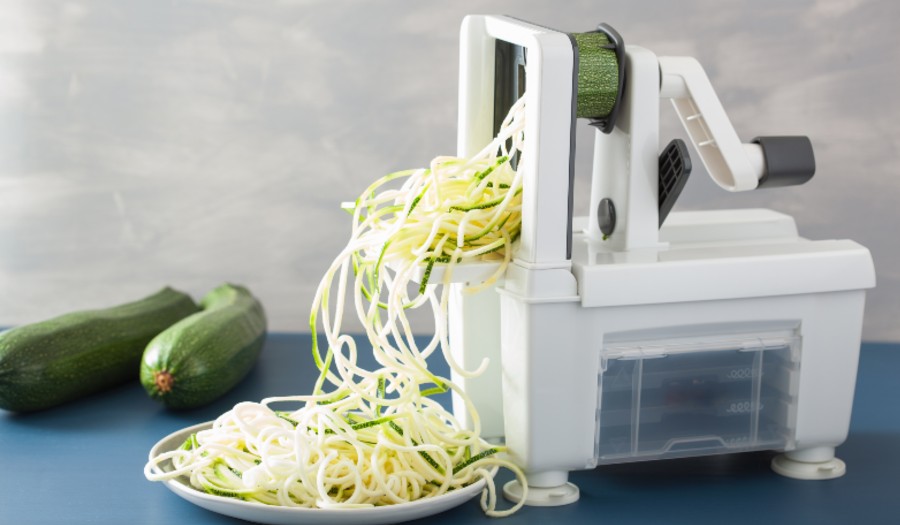 spaghetti z cukinii